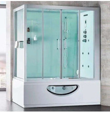 Гідромасажний паровий бокс Golston G-U697 білий 1790х960х2230 мм