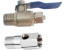 Кран кульовий з трійником Ecosoft BV-1414S + PROB1414QC