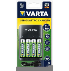 Зарядний пристрій Varta Value USB Quattro Charger + 4 AA 2100 mAh (57652101451)
