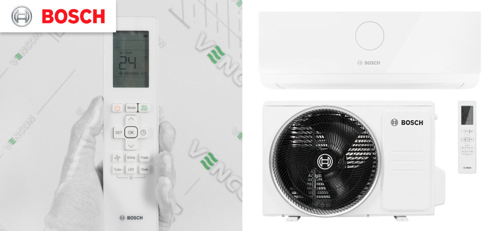 Bosch Climate CL3000i 26 E - інноваційний кондиціонер для створення комфортного мікроклімату