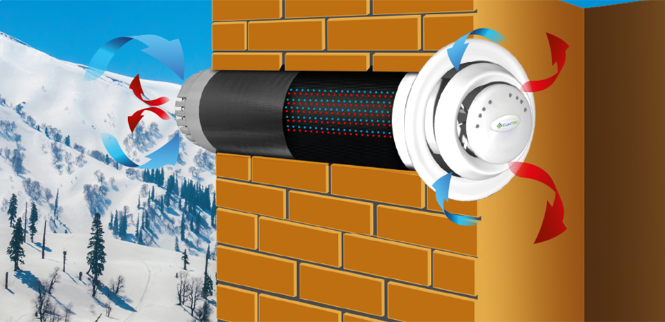 Установка рекуператора Climtec РД-100 База