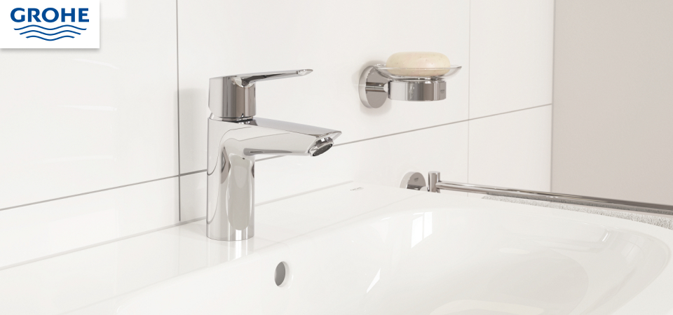 Grohe QuickFix Start S 23551002 - зручний змішувач для умивальника