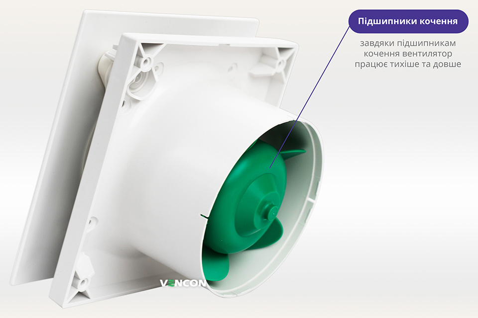 конструктивні особливості Helios MiniVent M1/100