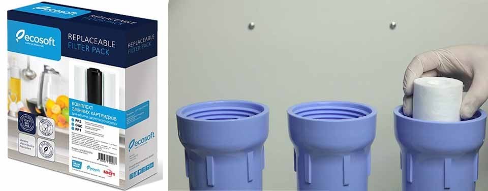 Змінна фільтра Ecosoft CPV3ECOSTD 1-2-3