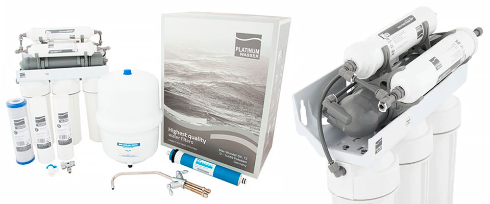Комплектація Platinum Wasser RO 6P PLAT-F-ULTRA 6P с насосом